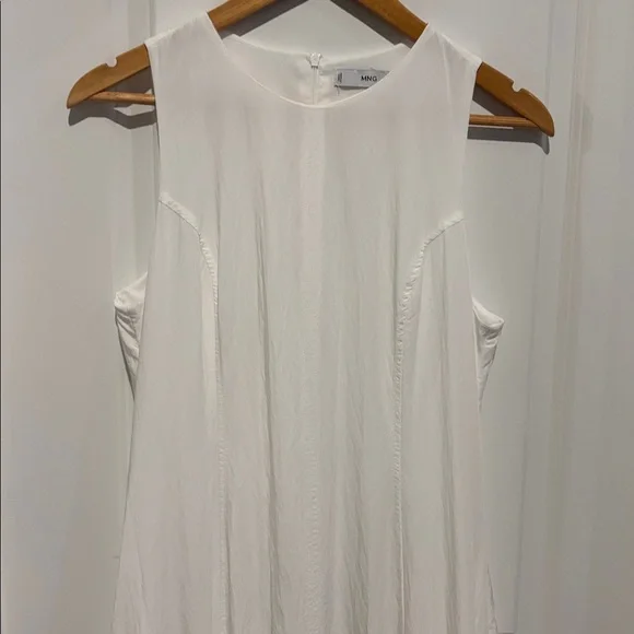 Mango Sleeveless Bubble Hem Midi Dress - Picture 7 of 11